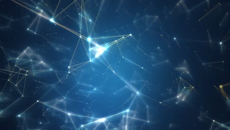 tecnología abstracta plexo de fondo geométrico