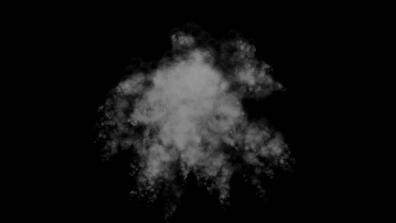 폭발 요소 애니메이션 세트 4k 해상도