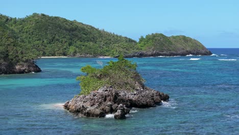 Playa-Ermitaño-beaches-In-Samana,-Dominican-Republic