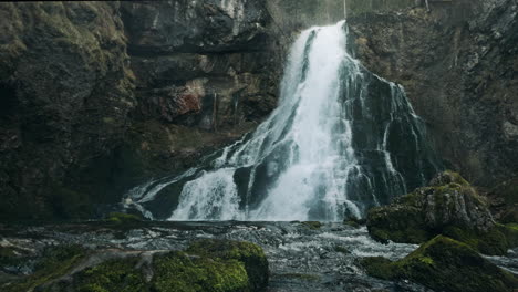 mountain waterfall