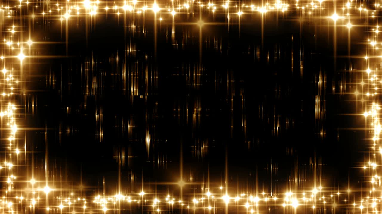 황금 빛나는 별 입자 배경