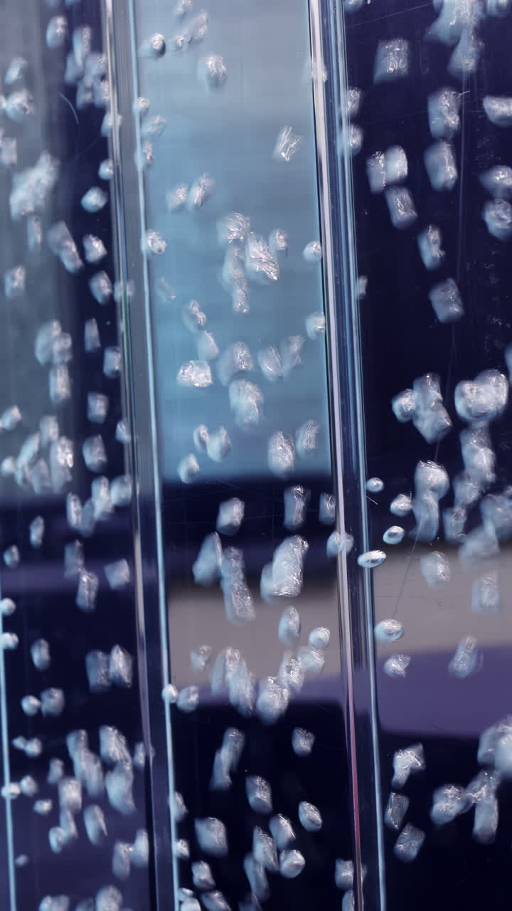 detalle abstracto de la pared de agua