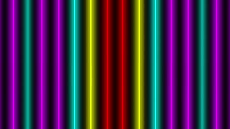 neon line illumination animation motion graphics