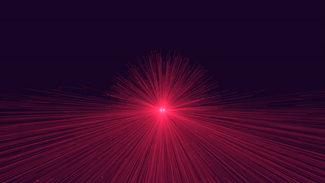 a vibrant red light beam shines against a dark backdrop, symbolizing energy and power. the dynamic contrast creates a striking visual impact