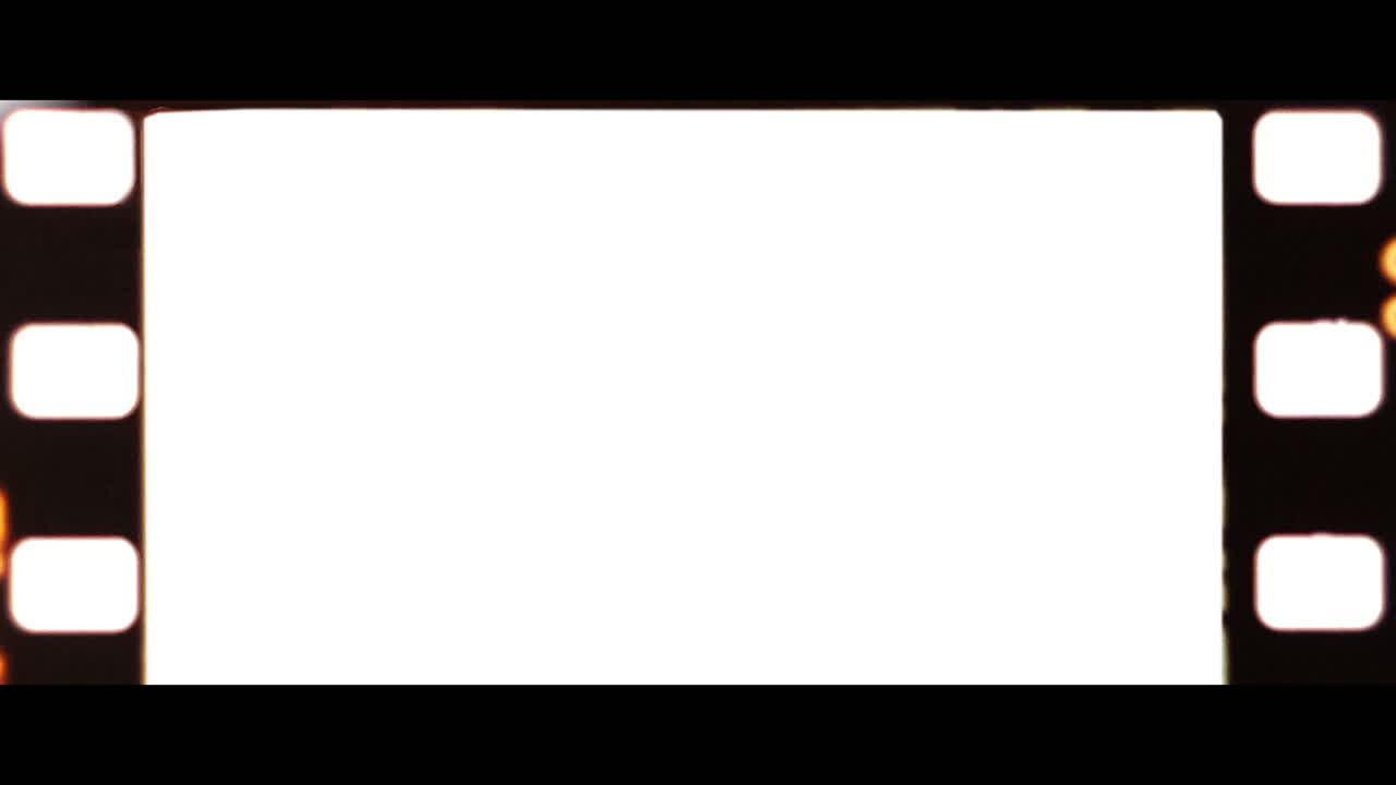 Real 35mm film anamorphic frame  overlay - clean