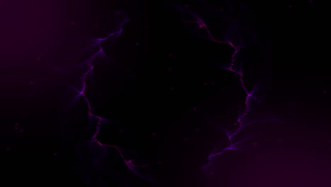 animación de rastros de luz sobre fondo negro
