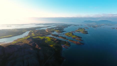 bronnoysund, la hermosa naturaleza de noruega