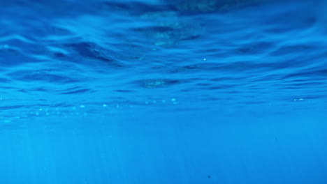 escena bajo el agua