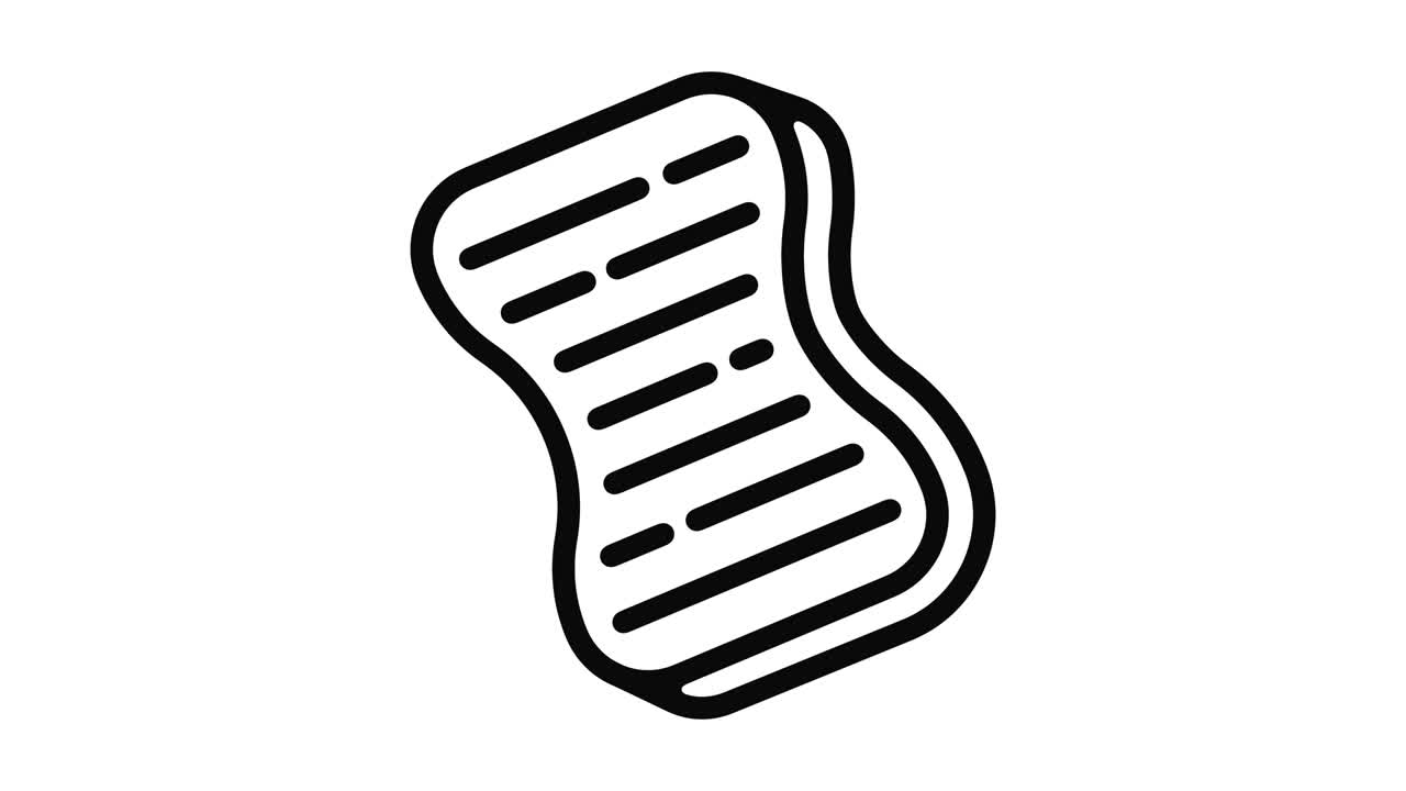 Washing Line Motion Graphic