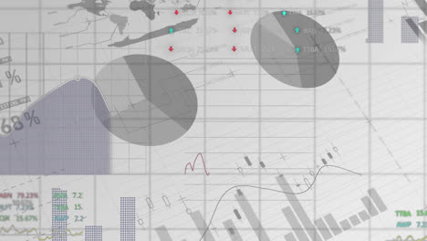 Animación-De-La-Visualización-Del-Mercado-De-Valores-Sobre-Fondo-Blanco.-