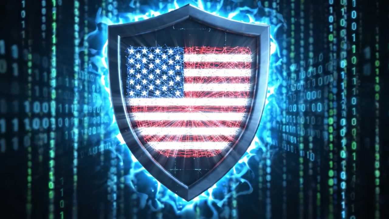 Scudo di sicurezza digitale: una rappresentazione visiva degli sforzi di cybersecurity nella protezione dei dati contro potenziali minacce in un ambiente ad alta tecnologia.