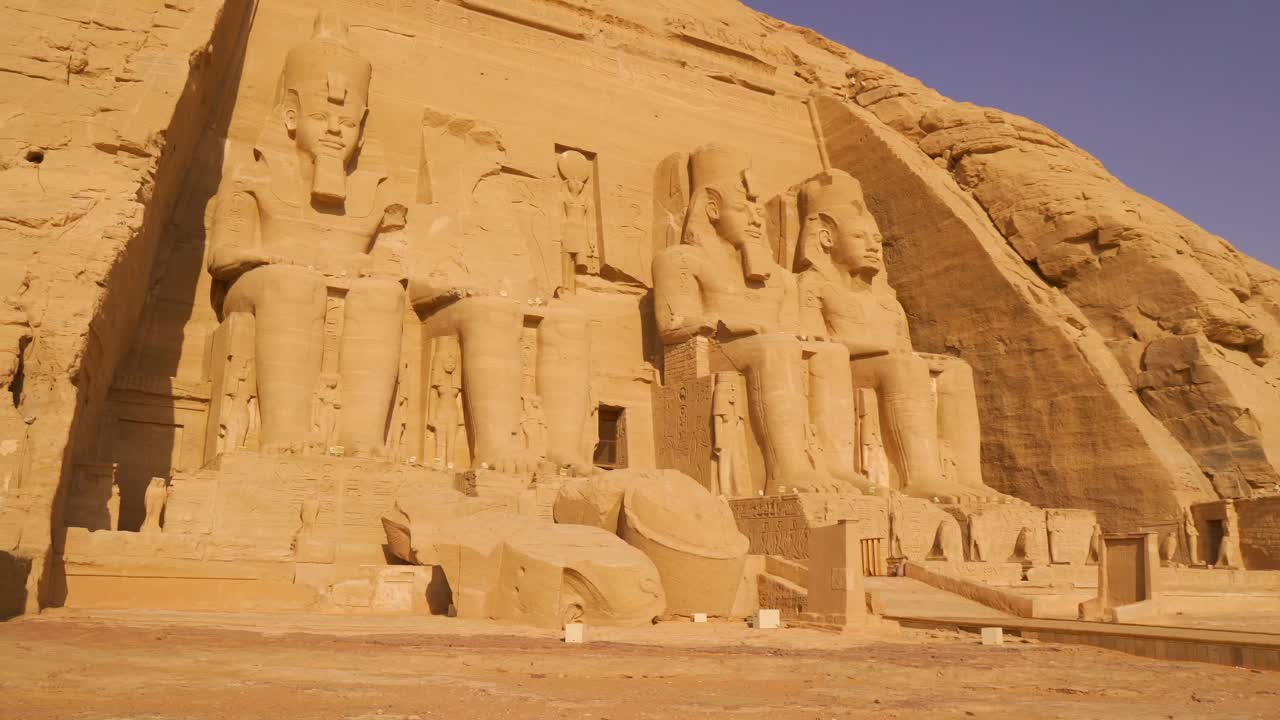 Tempio di Abu Simbel in Egitto