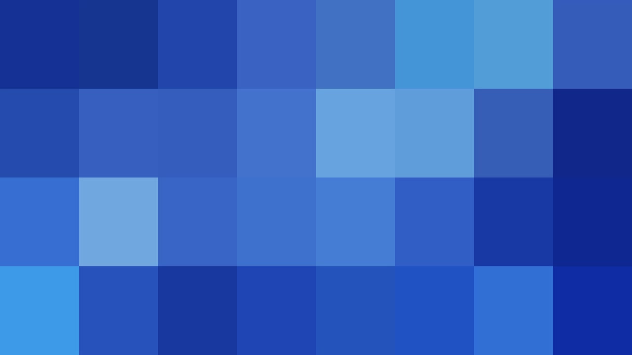 Digital Blue Screen Pixelated Backdrop 4K