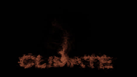 abstract brown smoke tornado