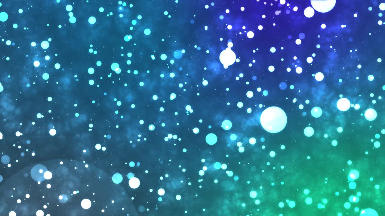 떠다니는 폴카 점 입자 애니메이션 모션 그래픽