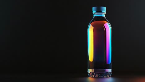 Colorful Iridescent Water Bottle