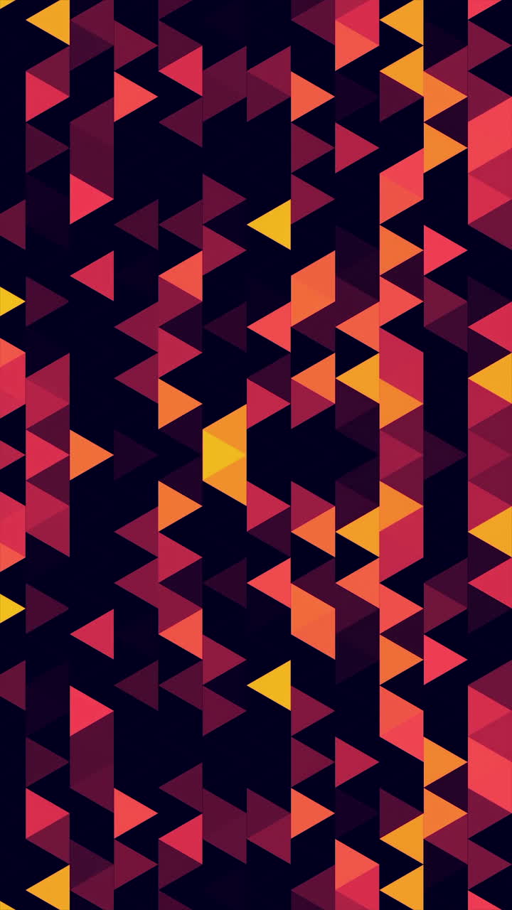 patrón de triángulos abstractos