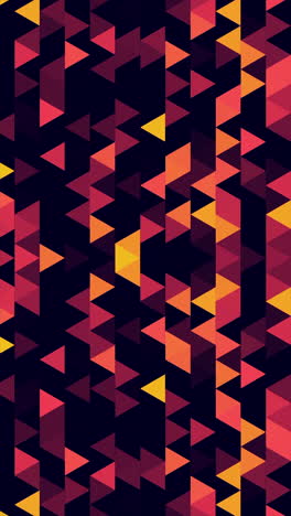 abstract triangles pattern