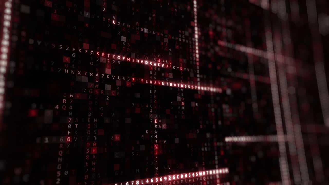 fondo de código digital abstracto