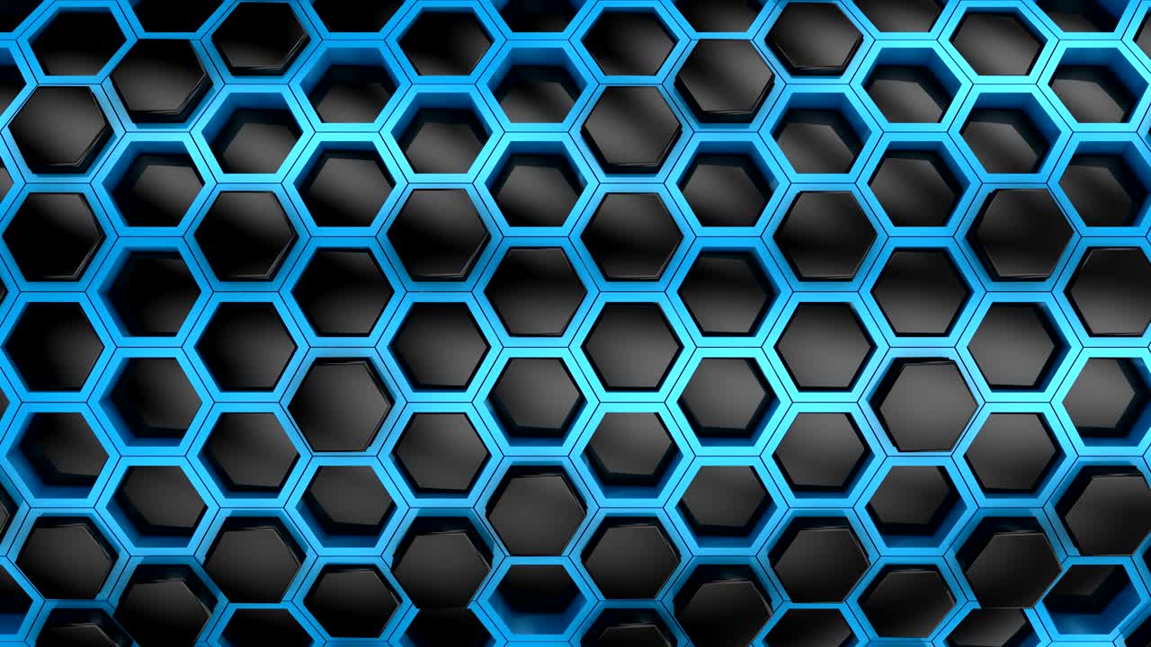 fondo de los hexágonos