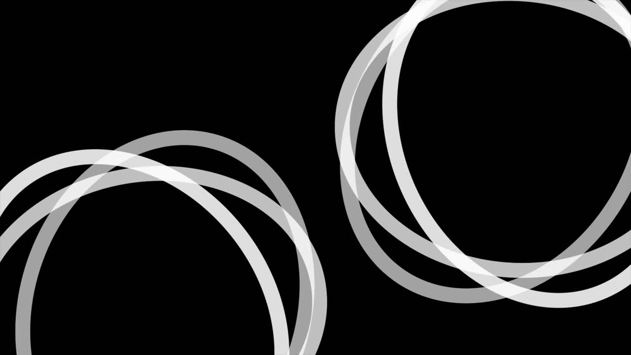 fondo negro abstracto con círculos blancos