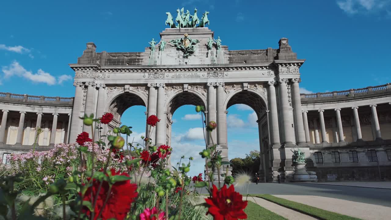 Parc du Cinquantenaire in Brussels, Belgium