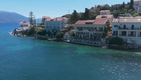 coastal village with stunning sea views