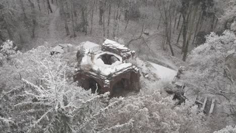 winter in poland, szczecin