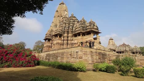 Kandariya-Mahadev-Tempel,-Größter-Tempel-In-Khajuraho,-Madhya-Pradesh