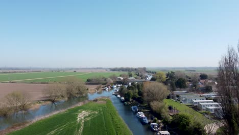 Aerial-view-of-where-two-rivers-meet