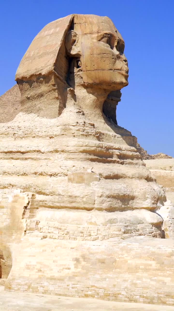 Giza, Mısır’daki Büyük Gize Sfenksi