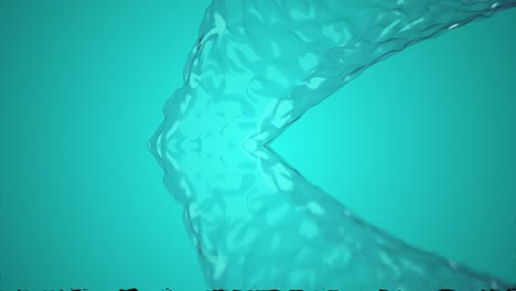hermoso fondo hecho de estructura líquida. gráficos de movimiento 4k