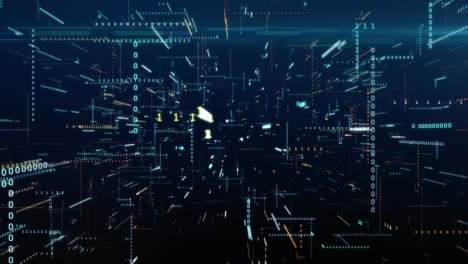 abstract digital network