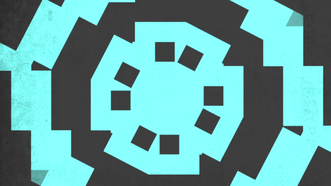 patrón de píxeles azules y negros antiguos en un fondo grungy