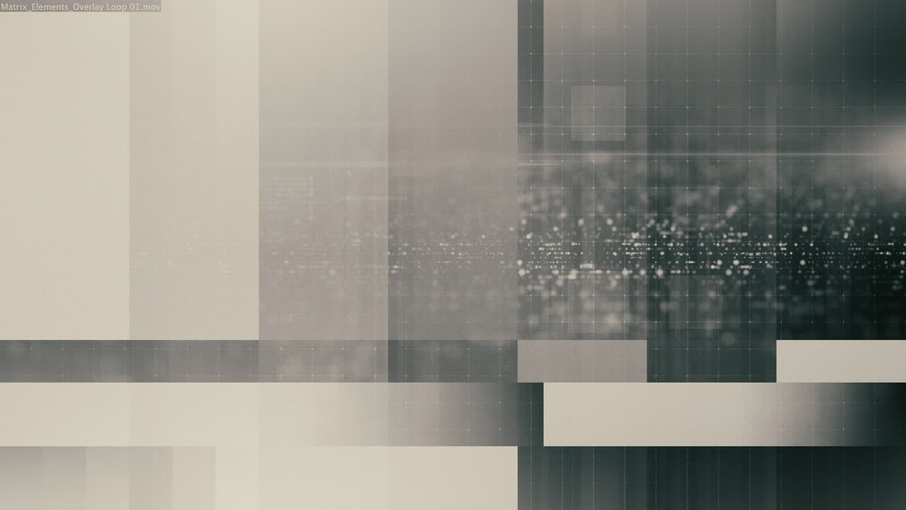 matriz de datos de flujo de desenfoque abstracto futurista, telemetría y visualización de números cifrados con simulación de partículas para la visualización frontal en el fondo del bucle del entorno del ciberespacio