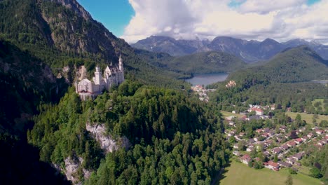 neuschwanstein castle bavarian alps germany