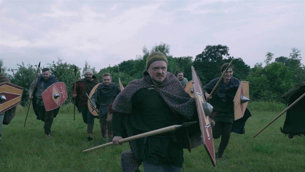 Ancient Warriors in Battle