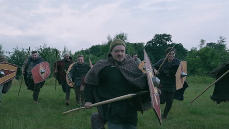 ancient warriors in battle