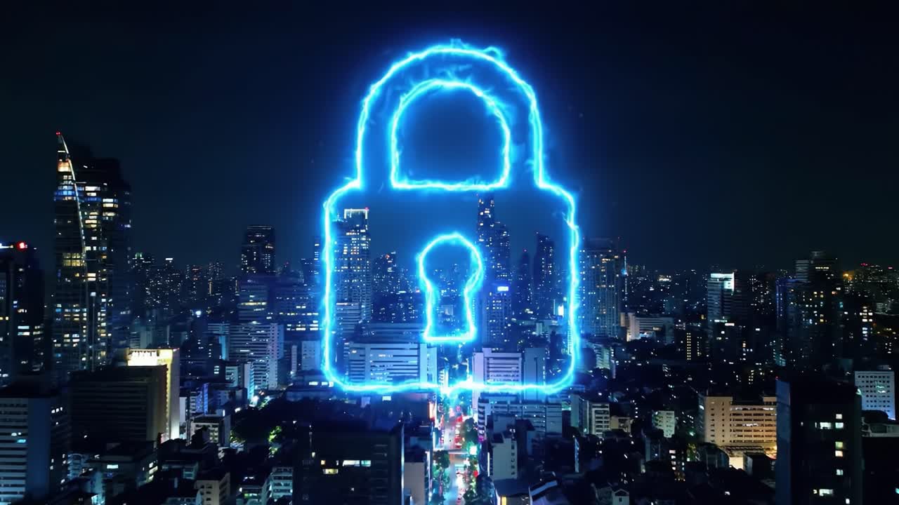 City Security at Night