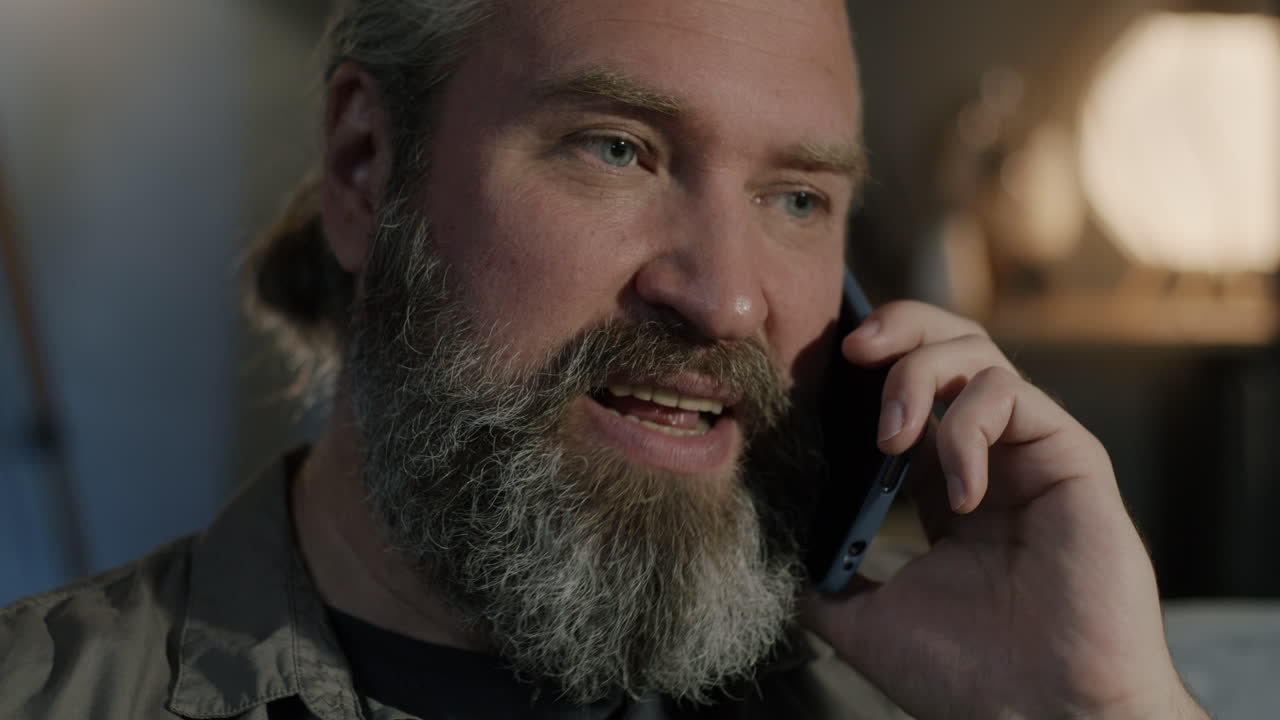 Angry Man on Phone