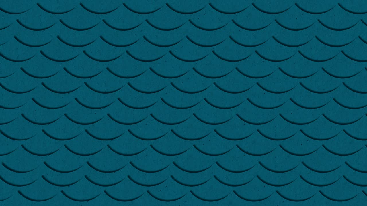realista conceptual azul oscuro papel textura ondas animación de bucle de ilustración con máscara alfa