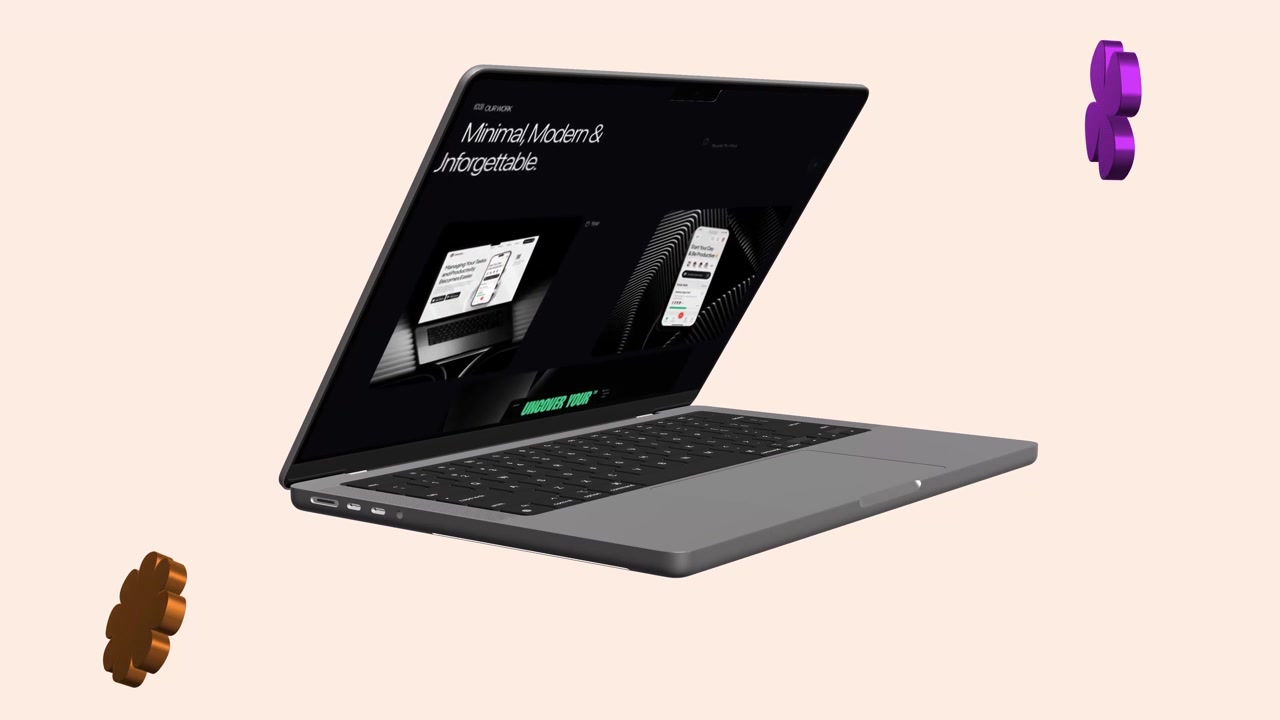 Laptop Screen Showcase