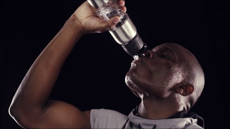making sure to take in plenty of liquids