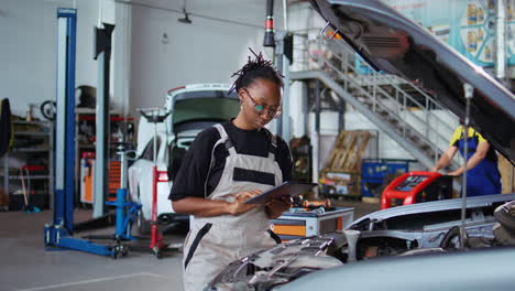 Engineer-working-in-professional-garage