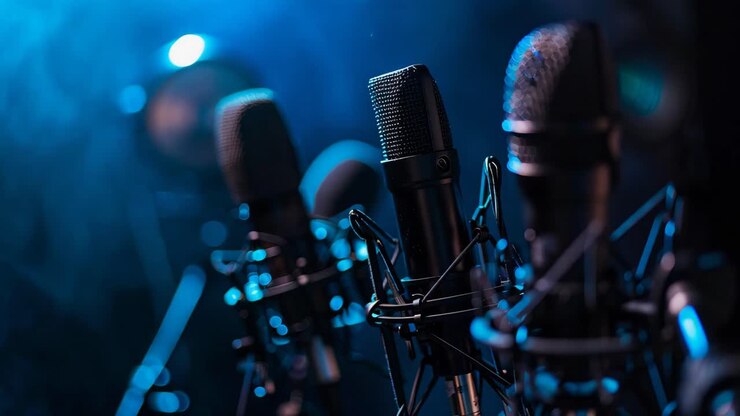Microfoni da studio di registrazione
