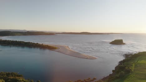 minnamurra rivermouth sunrise new south wales australia