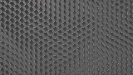 pared de bucles de ondas cinéticas