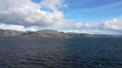 cruise along the coast of norway
