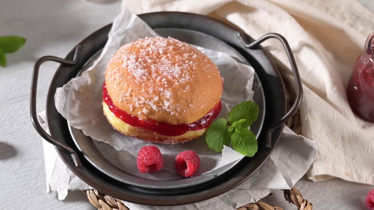 masa frita portuguesa con azúcar