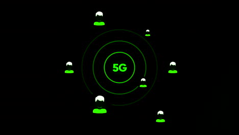 la conectividad de la red 5g y las personas
